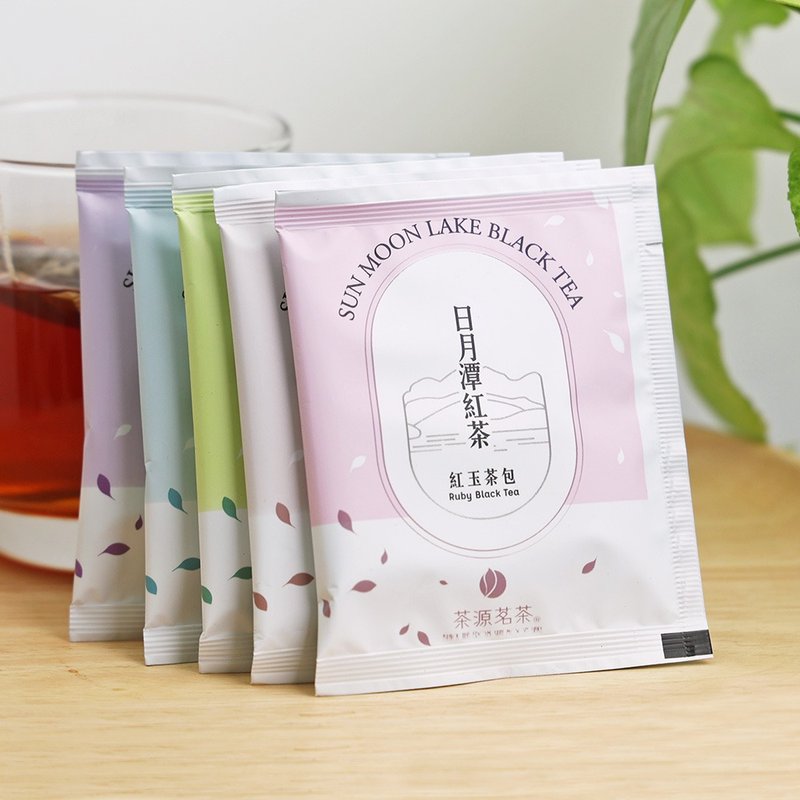 Sun Moon Lake black tea bag gift box 50 into comprehensive ruby - ชา - ผ้าฝ้าย/ผ้าลินิน 