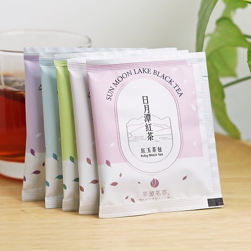 茶源茗茶 日月潭紅茶包 冷泡茶包 四個品種 紅玉 紅韻 阿薩姆 原生種山茶