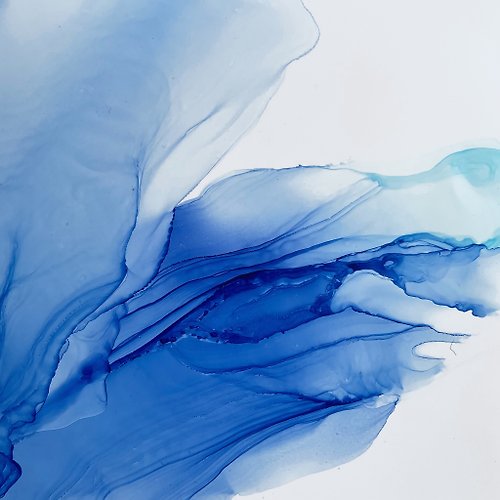 KsenushkaGallery Water-4, Art print, Water abstract print, abstract artwork, water element