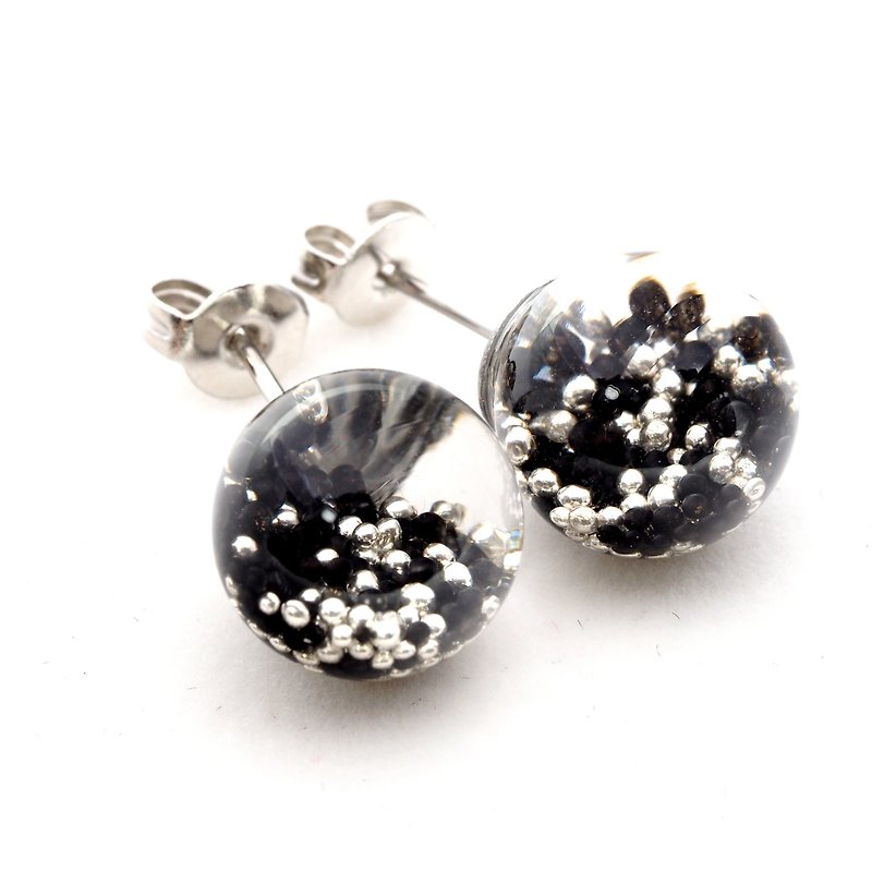 OMYWAY Handmade Water Star Earrings - Glass Globe Earring - ต่างหู - แก้ว 