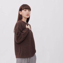 圓領針織舒適毛衣 Rebecca