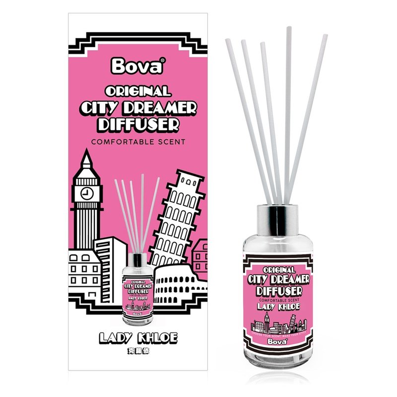 [Official ready stock] Faber Bova diffuser bottle Urban Dreamer Chloe female fragrance 100ml - น้ำหอม - วัสดุอื่นๆ ขาว