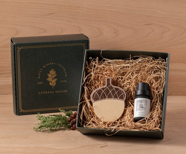 ブラックウォールナット 森の実 車用アロマウッド