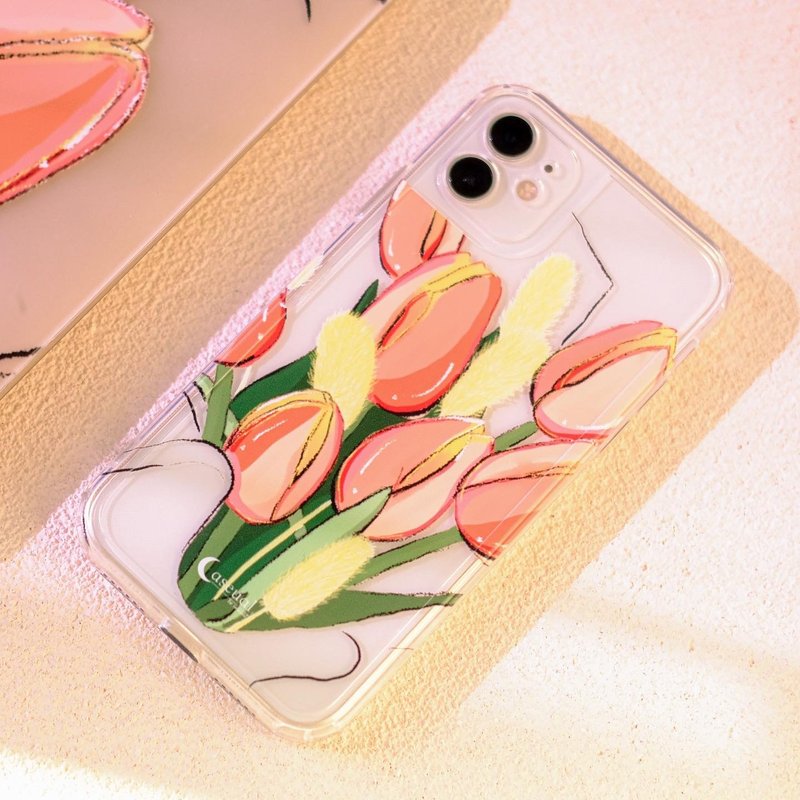 Tulip Bouquet iPhone Case - เคส/ซองมือถือ - พลาสติก หลากหลายสี