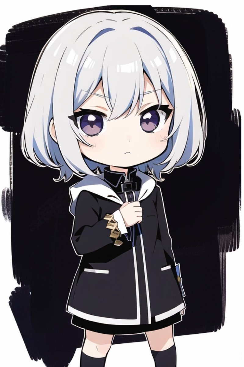 オリジナル人物ステッカー　No.361 - 貼紙 - 紙 