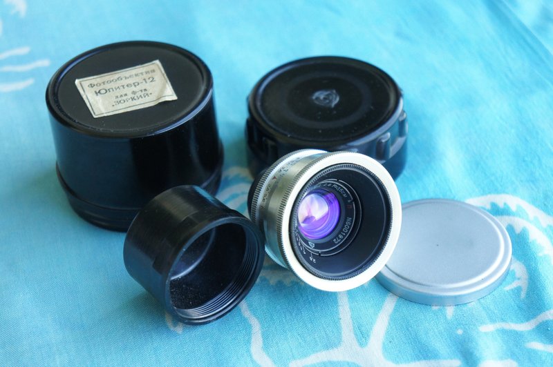 JUPITER-12 35mm F/2.8 LENS FOR FED ZORKI LEICA THREAD MOUNT (LTM) CAMERAS - 相機/拍立得/底片相機 - 其他材質 