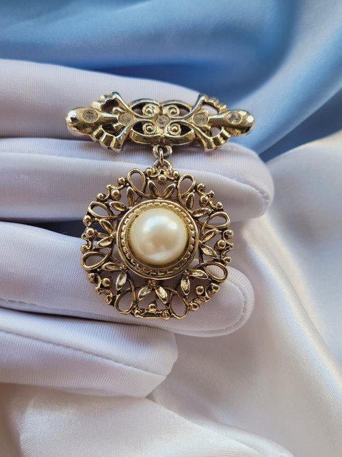 ヴィンテージブローチ　⑤ cinquieme_brooch-12b