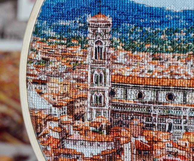 守屋多々志、サンタ・マリア・デル・フィオーレ、画集画、額装付 Amazon | 3D 組み立て模型 ペーパークラフト 世界の歴史的建造物