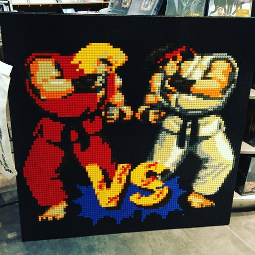 brickaproject 訂製DIY積木畫馬賽克boxset (尺寸:Large 80cm x 80cm)
