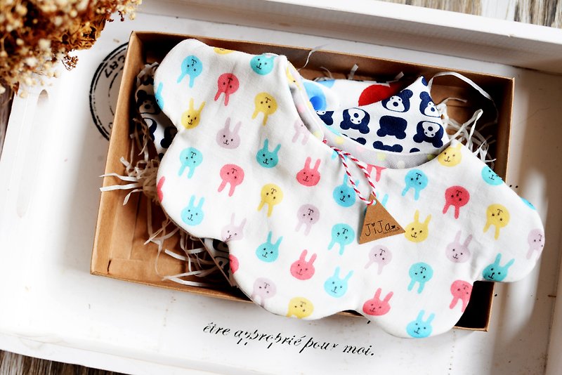 手作りの赤ちゃんBIB  - 手作りの赤ちゃんのよだれかけ（ベビーワイのねじれ） - 出産祝い用贈物 - コットン・麻 