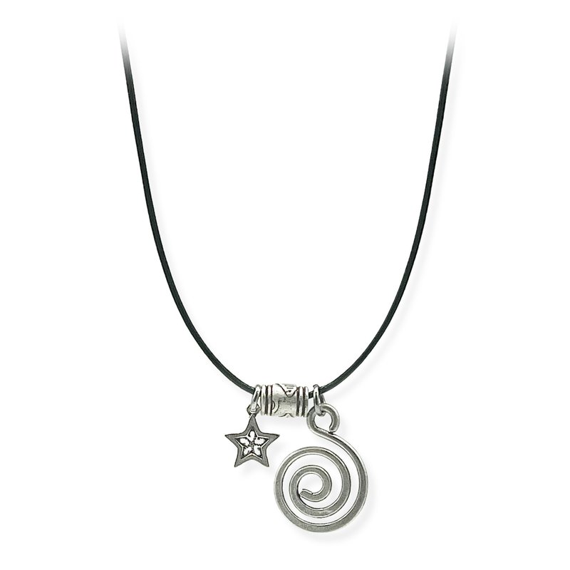 OD2U / YOUR ORBIT & STAR STRING NECKLACE - 項鍊 - 純銀 