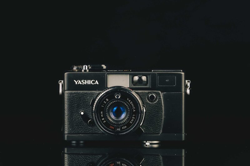 YASHICA 35MF #AD #135底片相機 - 相機/拍立得/底片相機 - 其他金屬 黑色