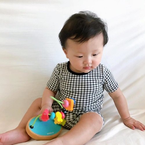 Peekaboohk 韓國嬰幼兒格子居家服套裝 •Gentleman Set•