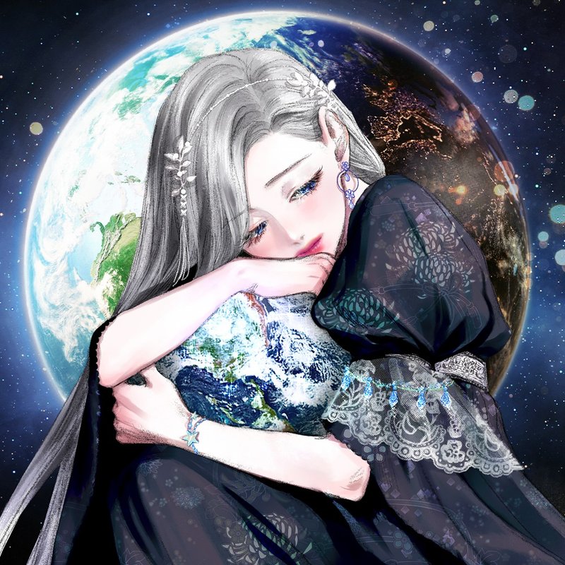 Love earth sticker (6color) - 貼紙 - 紙 