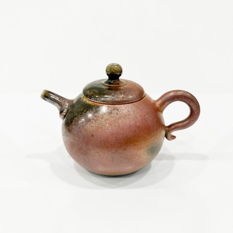 柴燒壺 - 茶壺/茶杯/茶具 - 陶 橘色
