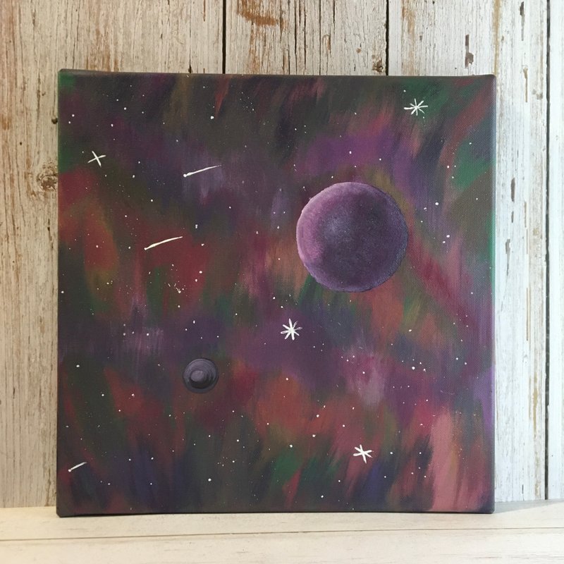 宇宙#2 壓克力畫 無框畫 居家裝飾 藝術作品 - 海報/掛畫/掛布 - 壓克力 