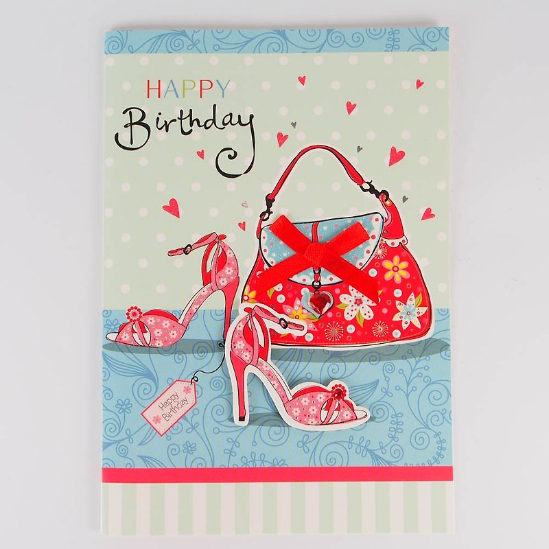 Sincerely wish you a beautiful day every day [FS handmade card] - การ์ด/โปสการ์ด - กระดาษ ขาว