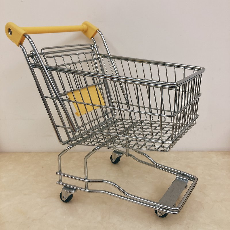 Supermarket shopping trolley desktop storage trolley storage basket beer basket - Storage - Stainless Steel 