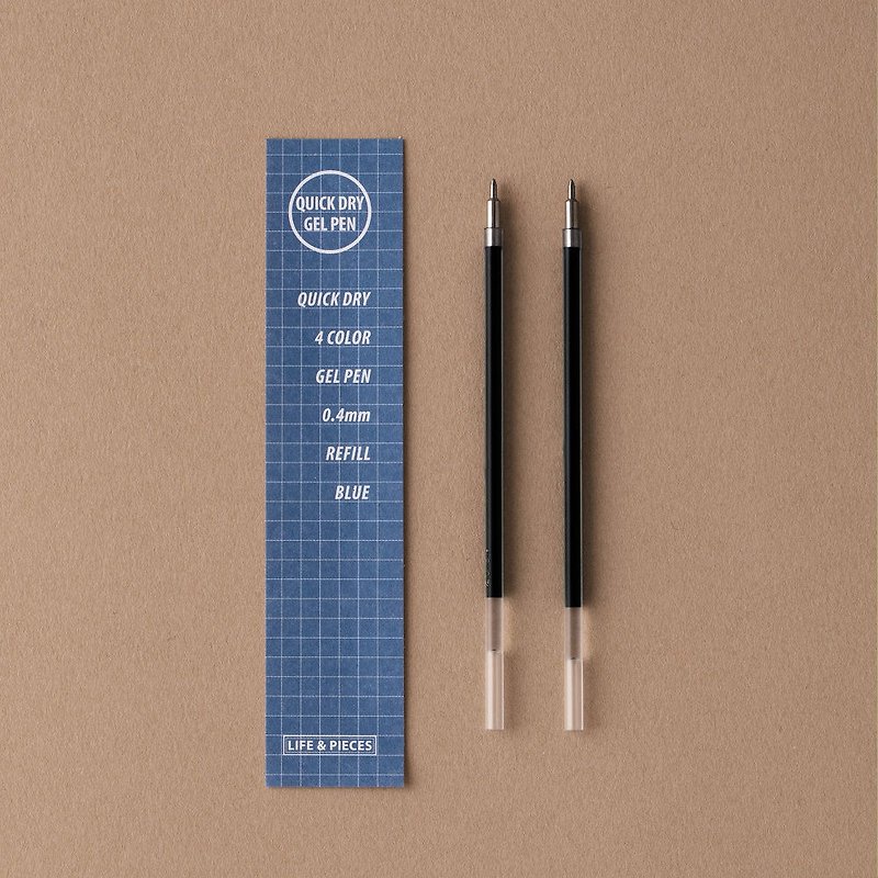 Livework life moment 0.4 neutral refill (2 in) - navy blue, LWK59970 - Other Writing Utensils - Plastic Blue