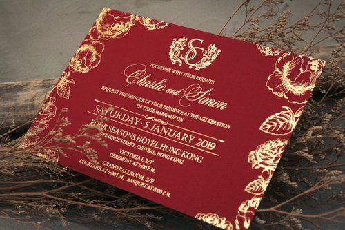 Cartier Red Bee Greeting Cards & Invitations