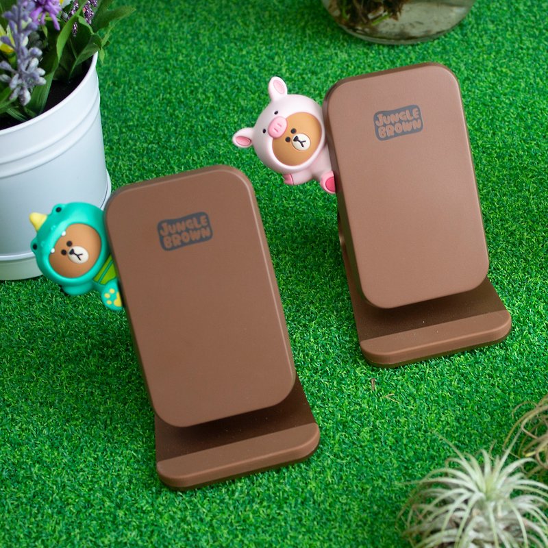[BROWN Happy Birthday] Fast wireless charging stand + USB Type C data charging cable - Phone Charger Accessories - Other Materials 