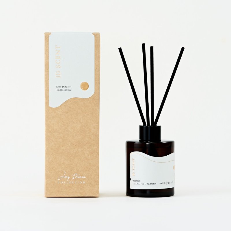 【JD SCENT】3 P.M. 棉眠絮語 COTTON MEMORY 120ml 空間擴香 - 香氛/精油/擴香 - 玻璃 