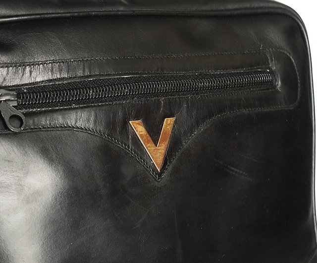 Shop Mario Valentino Unisex Nylon Street Style Logo Backpacks by maaaaai89