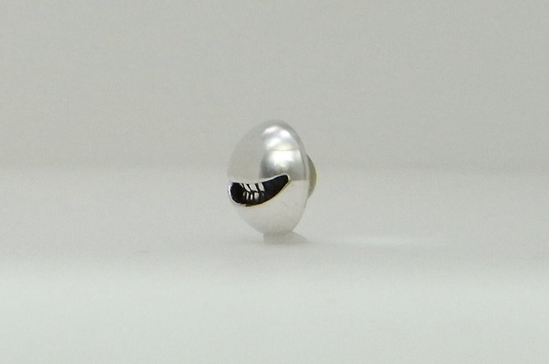 smile_S button (s_m-O.21) 微笑 銀  按鈕 sterling silver - その他 - スターリングシルバー シルバー