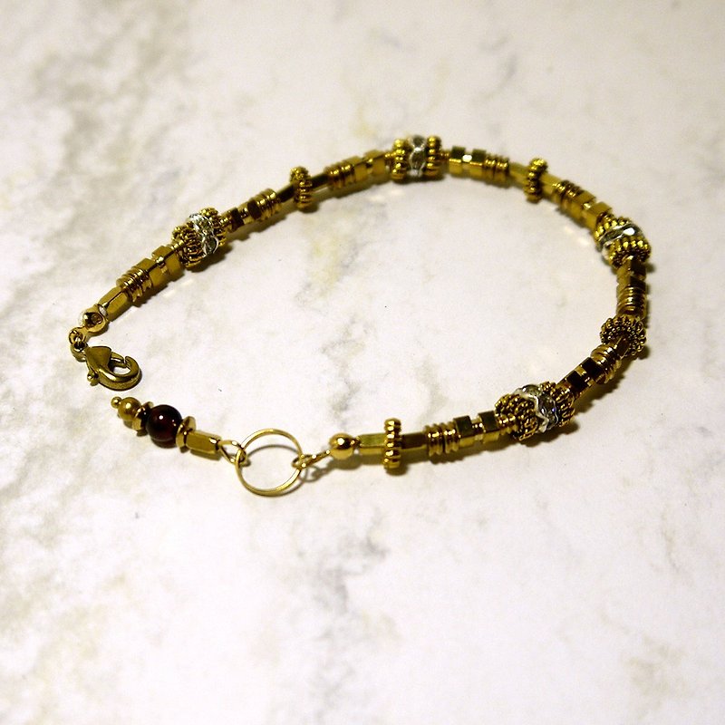 Baroque girl - brass bracelet> jewelry jewelry / brass / bracelet / accessories - Bracelets - Other Metals Yellow