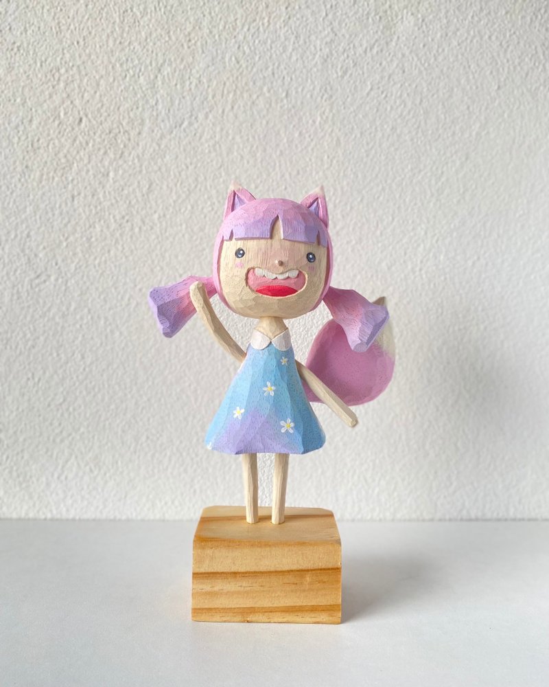 I'm smiling. - 擺飾/家飾品 - 木頭 