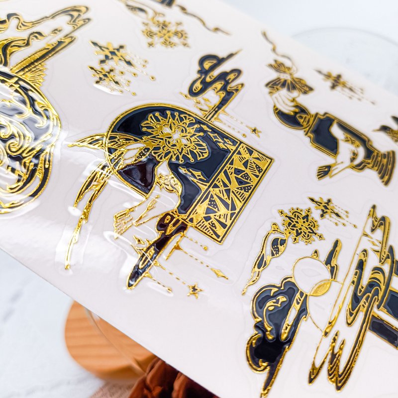 520 美夢祝福 Sweet  Dreams / 轉印貼纸Transfer Stickers - 貼紙 - 其他材質 多色