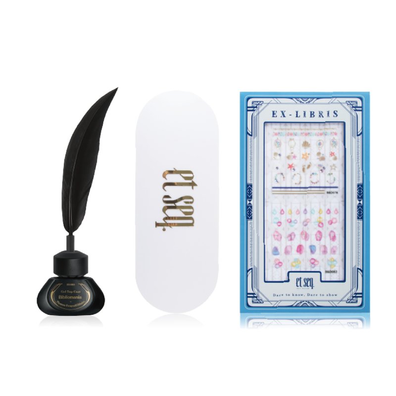 図書館チケットチャレンジパッケージは、ネイルステッカースタイルでマークする必要があります - マニキュア・ネイル - その他の素材 多色