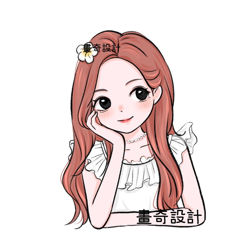 似顔絵 オーダーメイド 人物画 Q版似顔絵 家族写真 手描き 応援デザイン 人物イラスト - 似顔絵 - その他の素材 