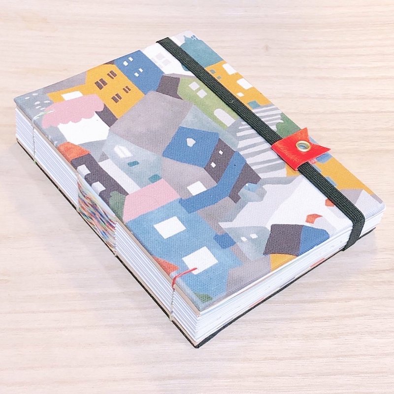 Home Coming - A6 Handmade Journal Book - สมุดบันทึก/สมุดปฏิทิน - กระดาษ 