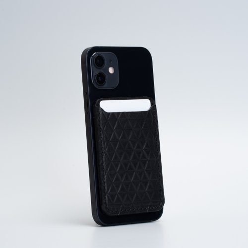 Geometric Goods 鑽石款式 iPhone 16/15/14/13/12 系列 MagSafe 皮革錢包