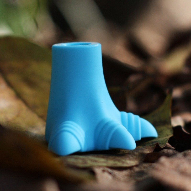 footprint umbrella ottomans-Dinosauria / reflect dew - ร่ม - ซิลิคอน สีน้ำเงิน