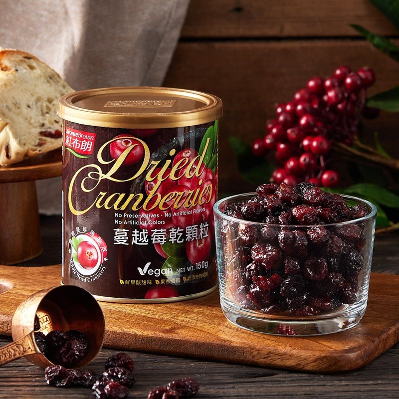 【紅布朗】蔓越莓乾顆粒 (150g/罐)果乾 - 果乾 - 其他材質 