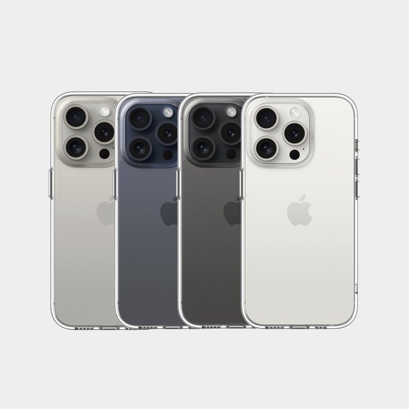【UNIU】EÜV Pro 變色透明殼 iPhone15/Pro/Max - 手機殼/手機套 - 塑膠 