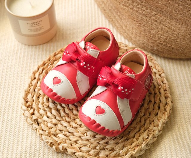 Faux leather hot sale baby shoes