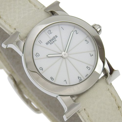 美品　HERMES　Hウォッチ　ロンド　HR1.210 H Watch エルメス HERMES 腕時計 Hウォッチ ロンド HR1.210 SS