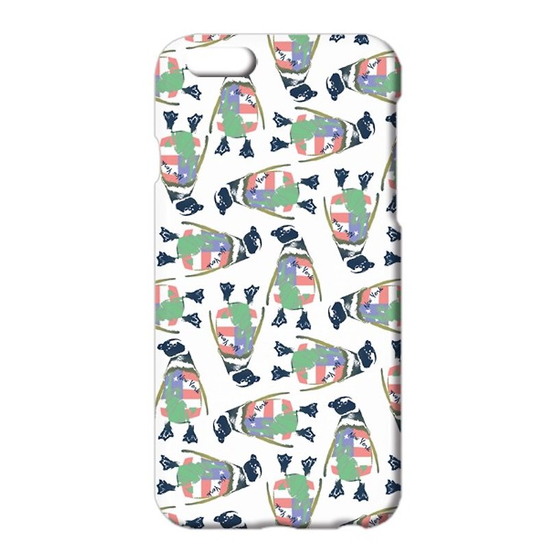 [IPhone Cases] NY Penguin 2 - Phone Cases - Plastic White