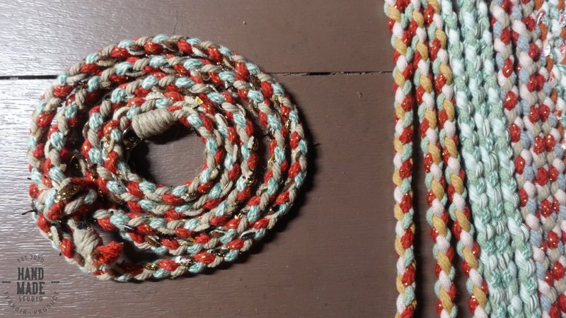 Adjustable length mobile phone lanyard - Lanyards & Straps - Cotton & Hemp 