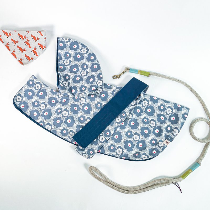 Peter Pan Pet Coat - waterproof, windshielded - ชุดสัตว์เลี้ยง - ผ้าฝ้าย/ผ้าลินิน สีเหลือง