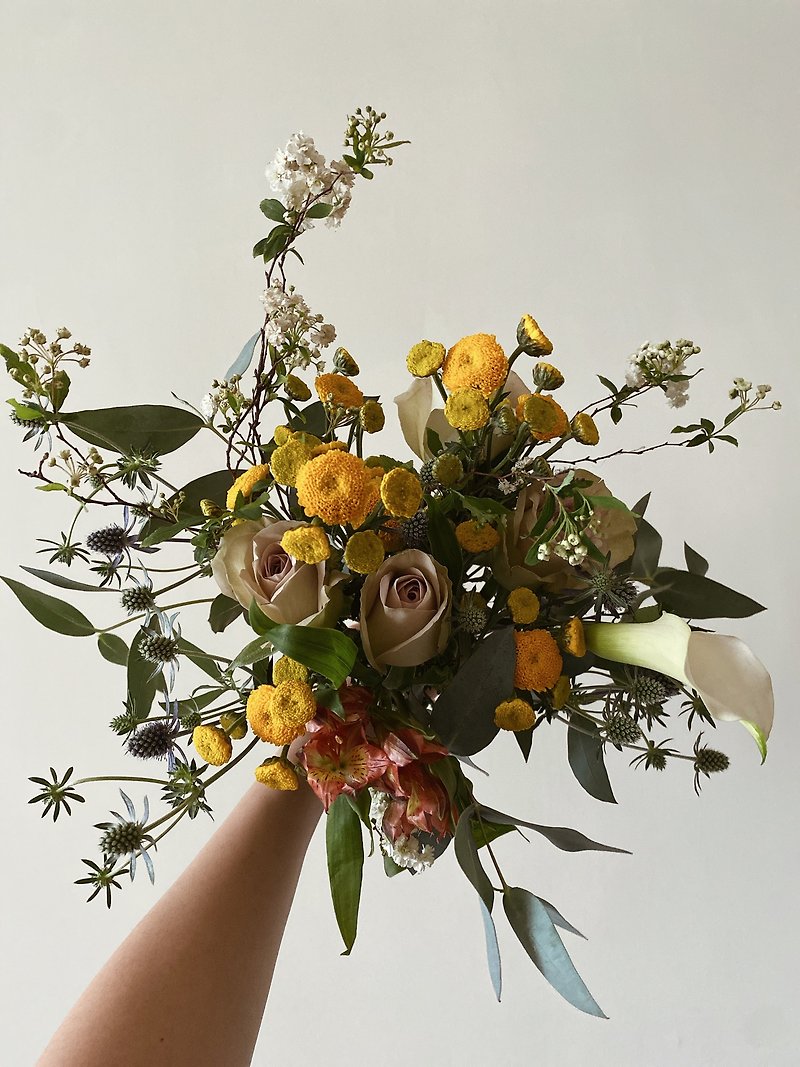 Whispering in the forest flower bouquet/bridal bouquet/American bouquet - Dried Flowers & Bouquets - Plants & Flowers 