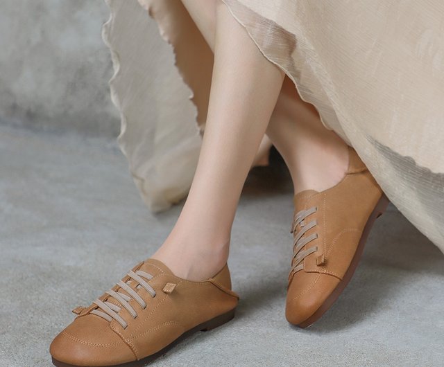 Baotou soft sole convenient retro women’s shoes one shoe two wear