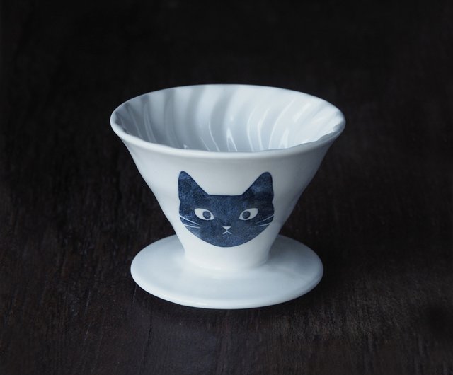 V+ ノーチラス ハイフロー イマージョン コーヒーフィルターカップ 【Stop Cat Rescue Project】 7種類 - ショップ  Sanshing Four Seasons Blue and white コーヒードリッパー - Pinkoi