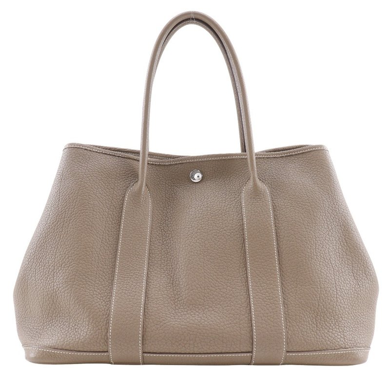 【日本直送】エルメス HERMES ガーデンパーティ36 PM トートバッグ ネゴンダ エトゥープ  レディース【中古】 - 手提包/手提袋 - 真皮 咖啡色
