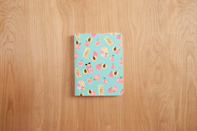 Small Notebook : Peachful - Notebooks & Journals - Paper Green