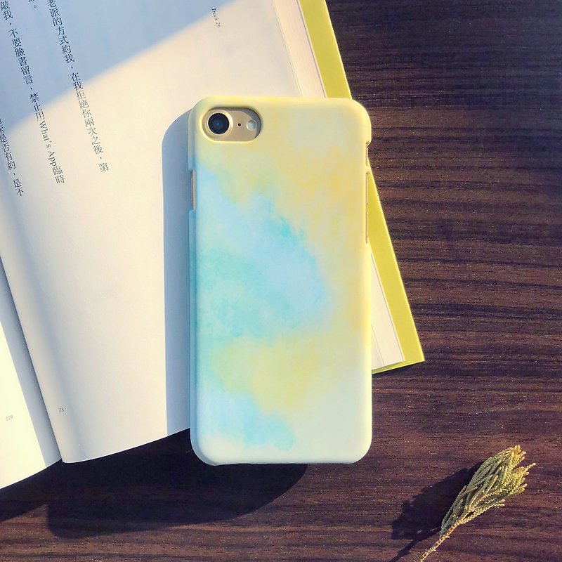清檸之夏-手機殼 硬殼 iphone samsung sony htc zenfone oppo LG - 手機殼/手機套 - 塑膠 黃色