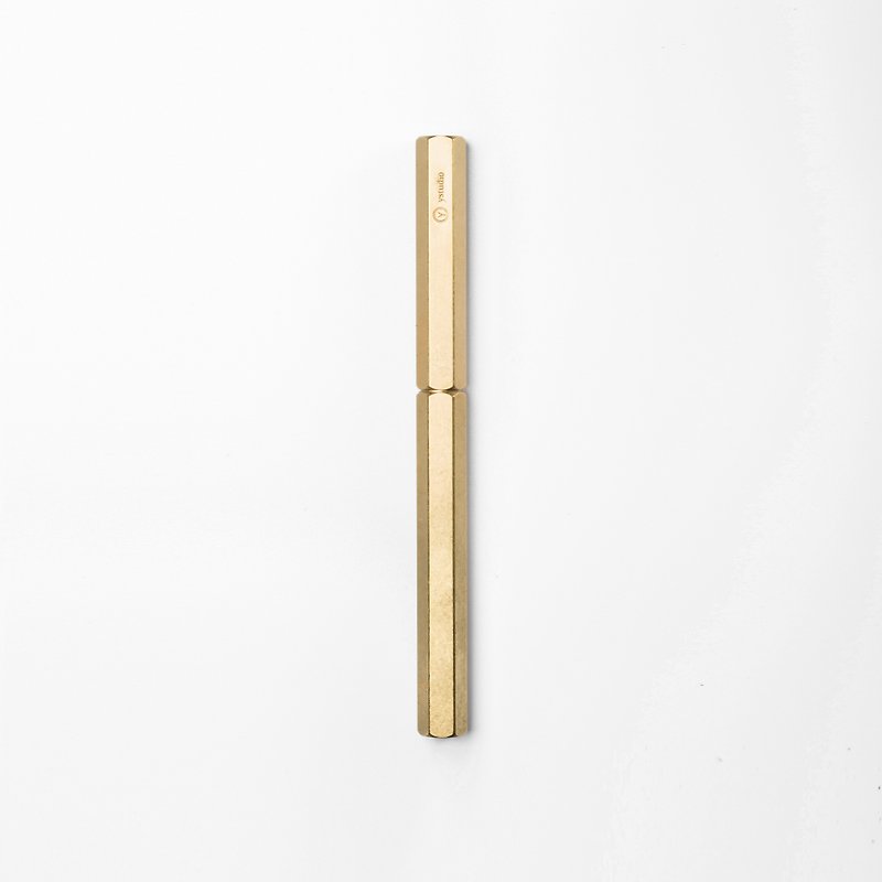 【Football Pen】Classic Core Series Bronze - Rollerball Pens - Copper & Brass Gold